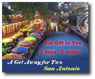 Free Gift - 2 nights in San Antonio
